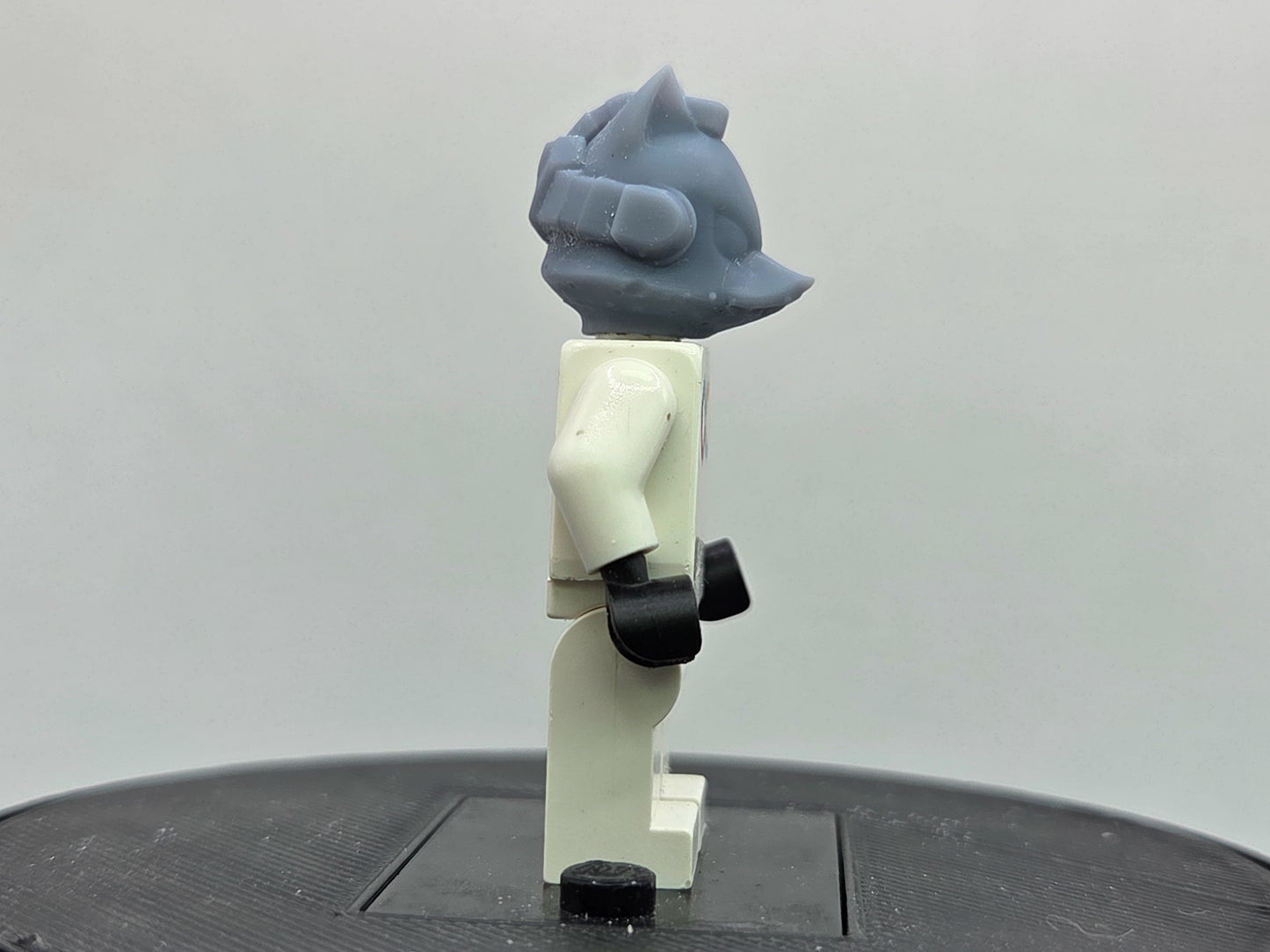 Custom 3D printed bird head starship fighter fox!