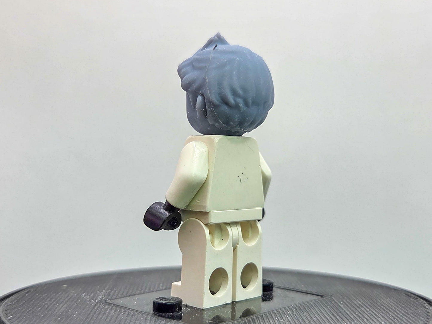 Custom 3D printed kid with mohawk hair