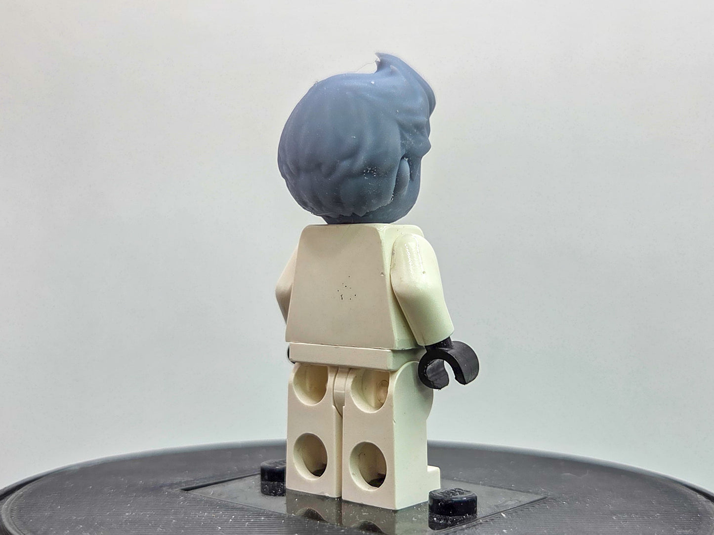 Custom 3D printed kid with mohawk hair