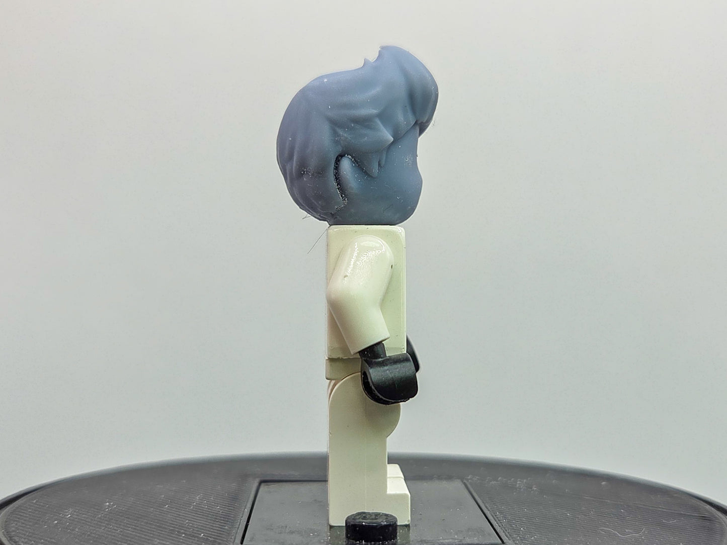Custom 3D printed kid with mohawk hair