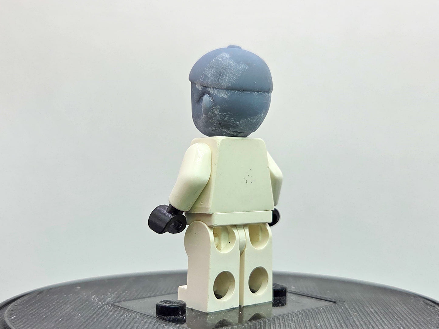 Custom 3D printed kid with baseball cap!
