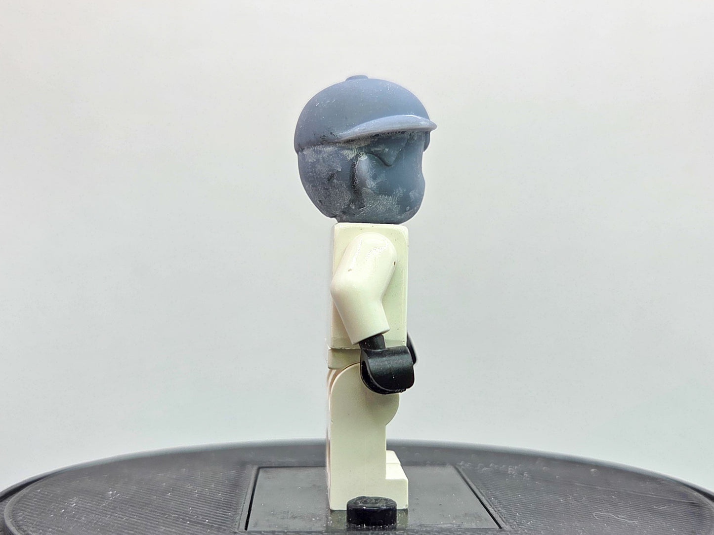 Custom 3D printed kid with baseball cap!