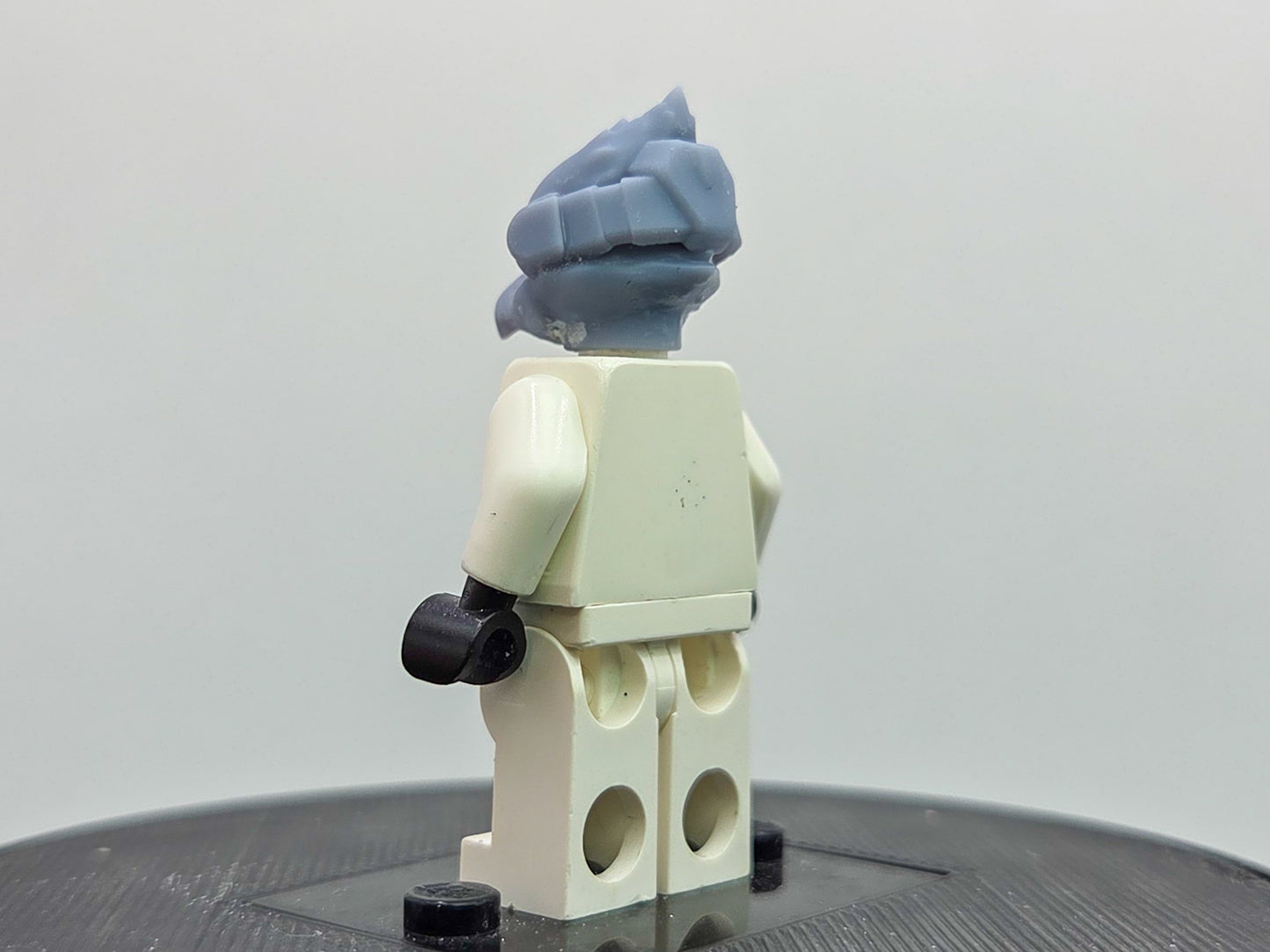 Custom 3D printed bird head starship fighter!