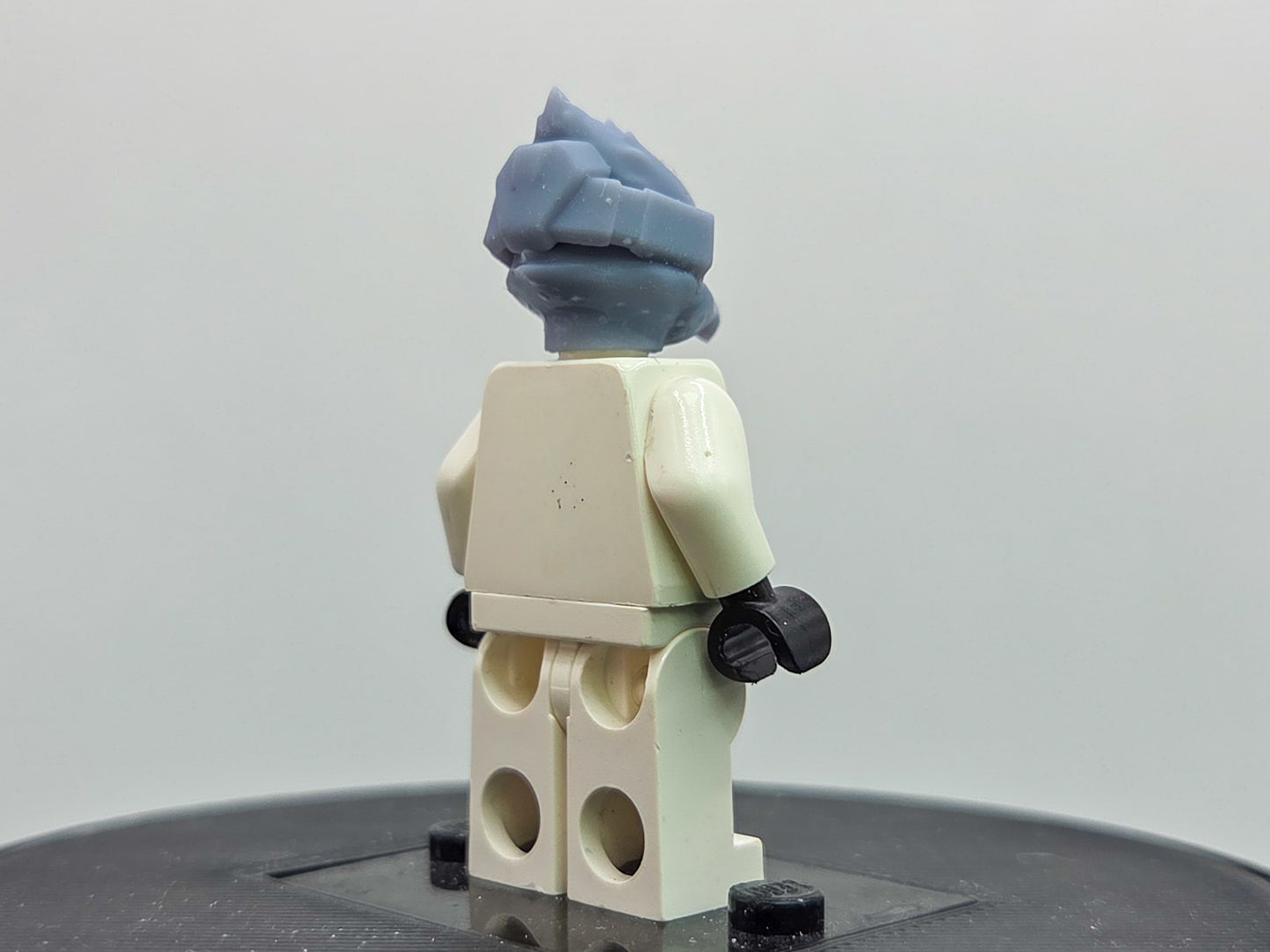 Custom 3D printed bird head starship fighter!