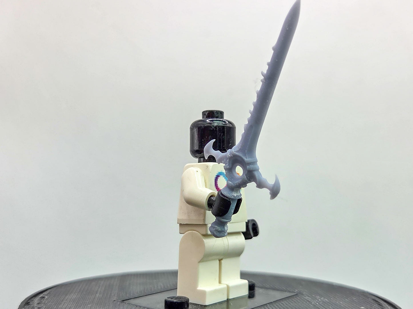 Custom 3D printed sword of fighters 4