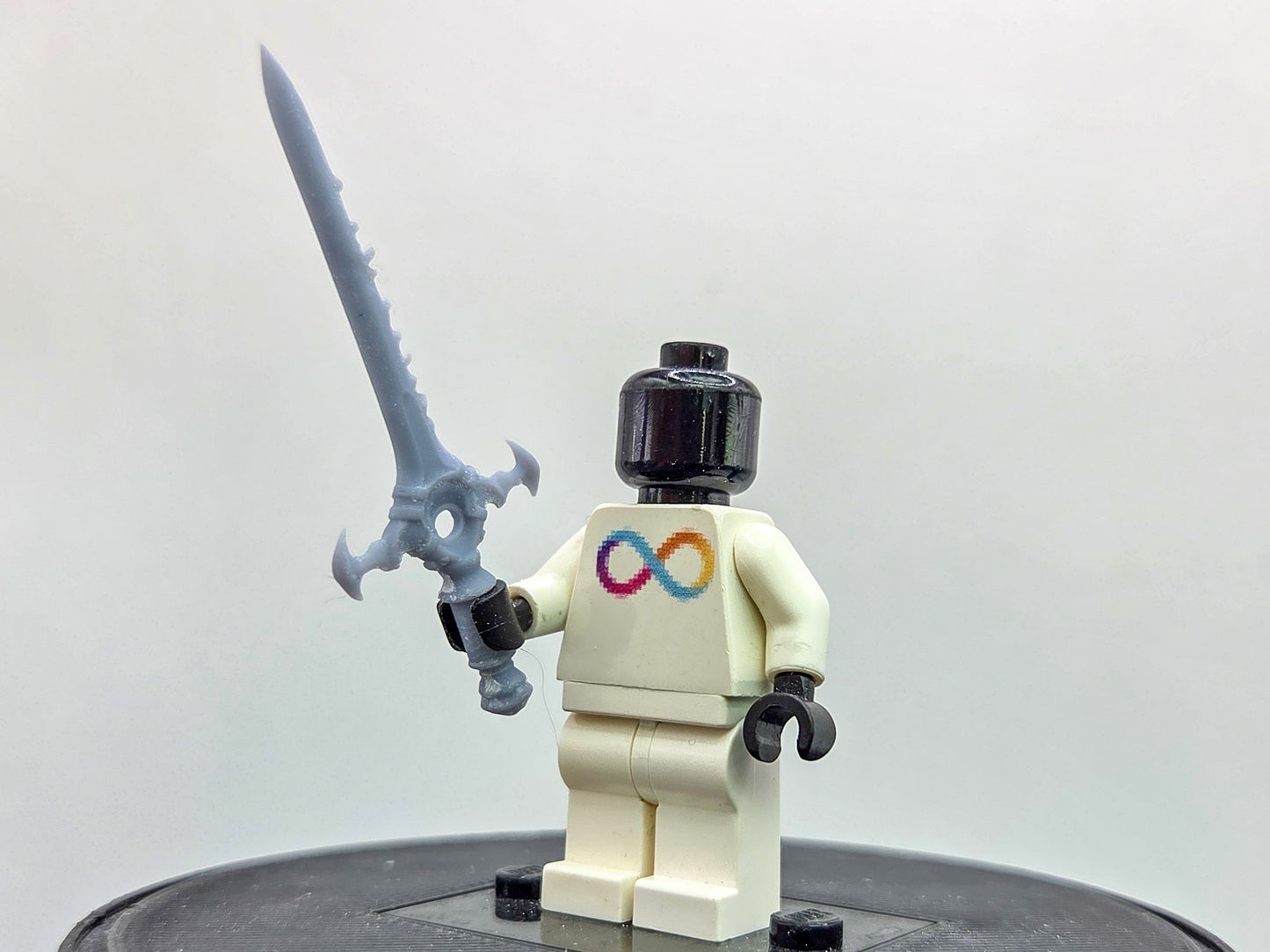 Custom 3D printed sword of fighters 4