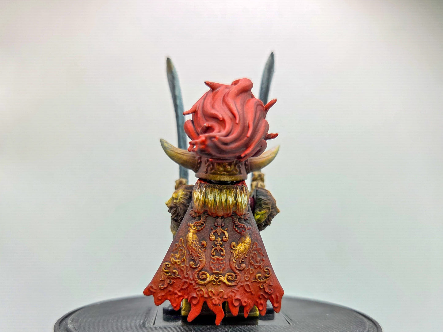 Custom 3D printed and painted the one who lost to the dancer!