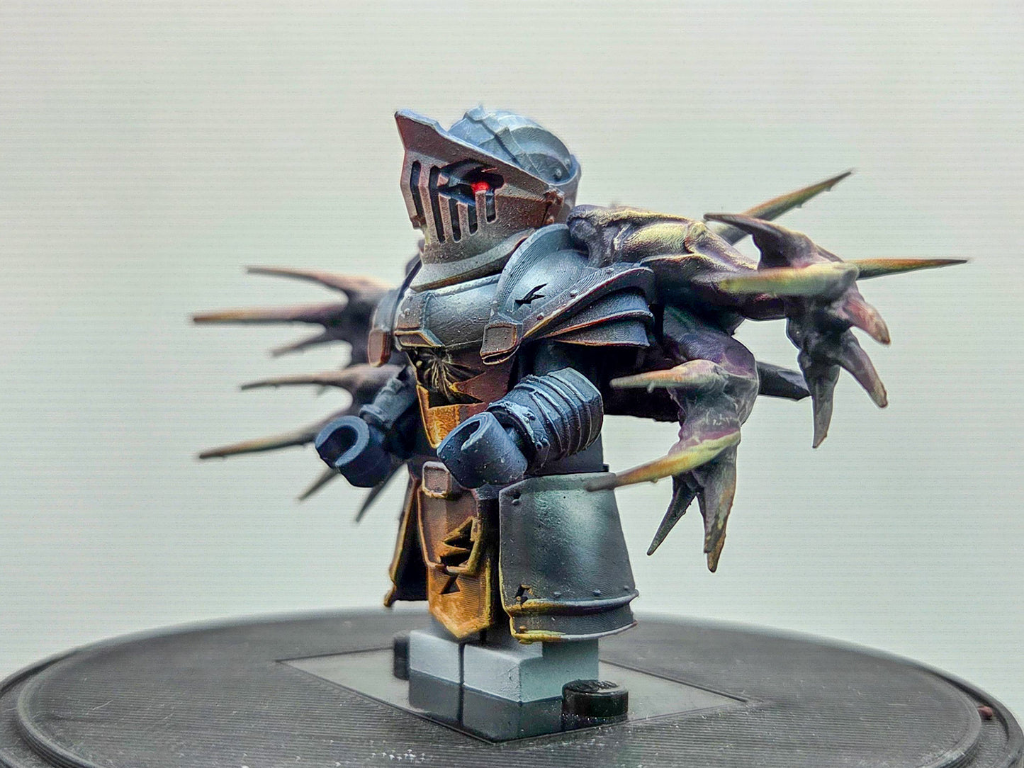 Custom 3D printed and painted infected knight!