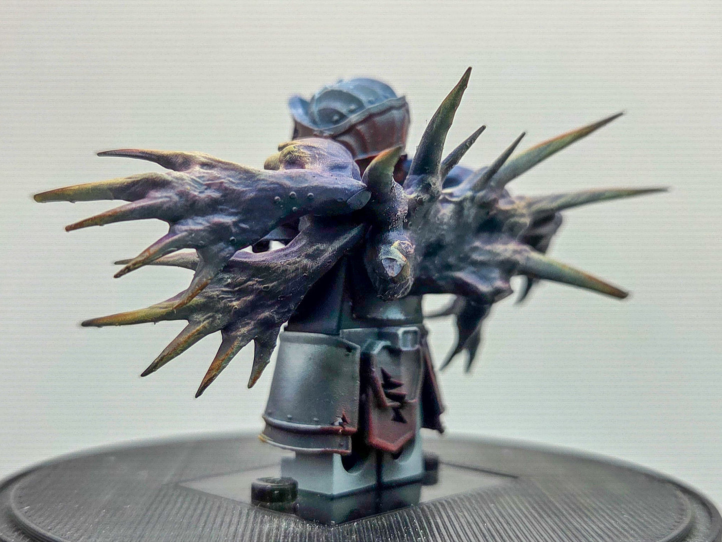 Custom 3D printed and painted infected knight!