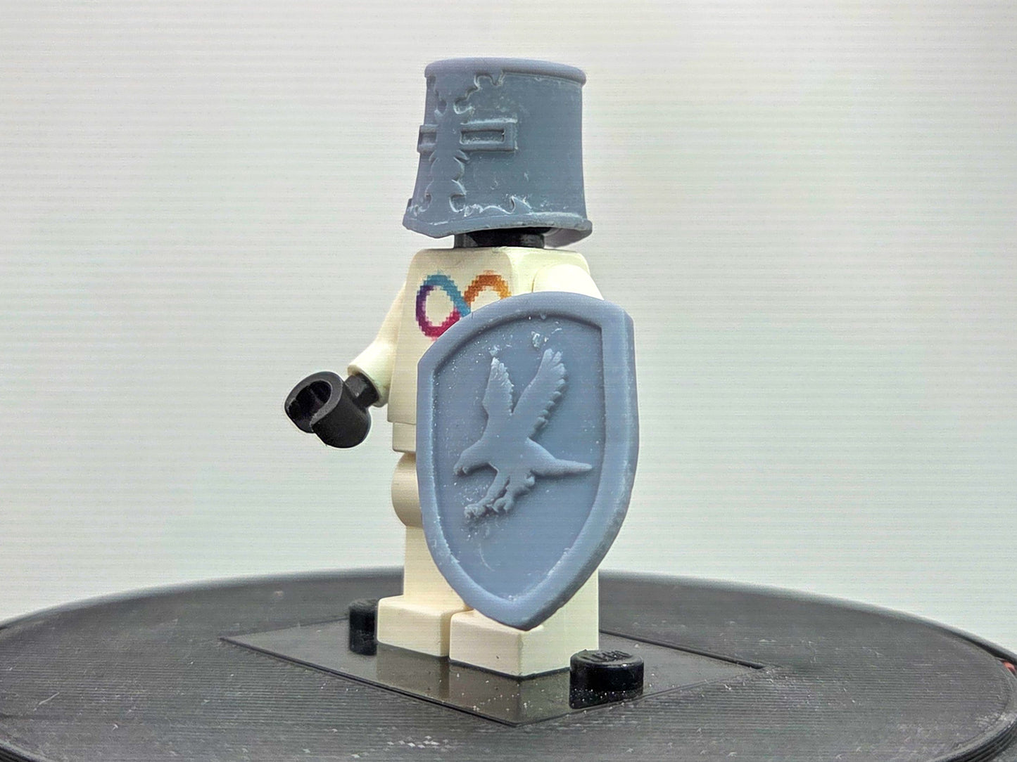 Custom 3D printed super hero knight v2!