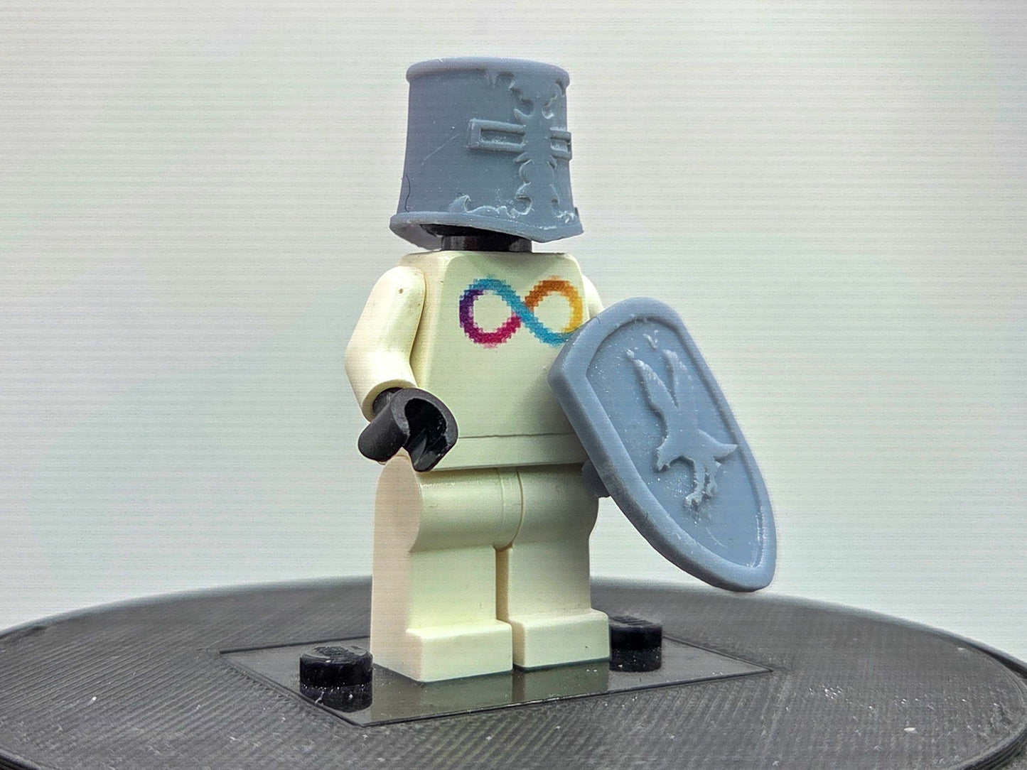 Custom 3D printed super hero knight v2!