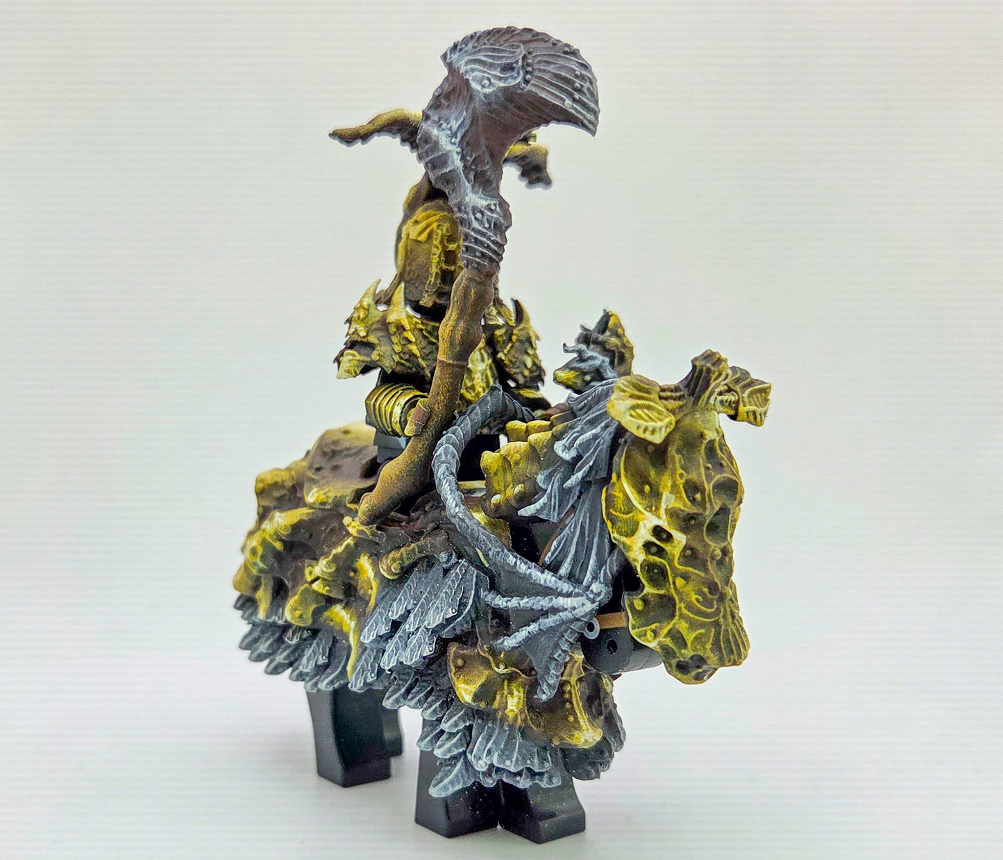 Custom 3D printed and painted tree lord defending a castle!