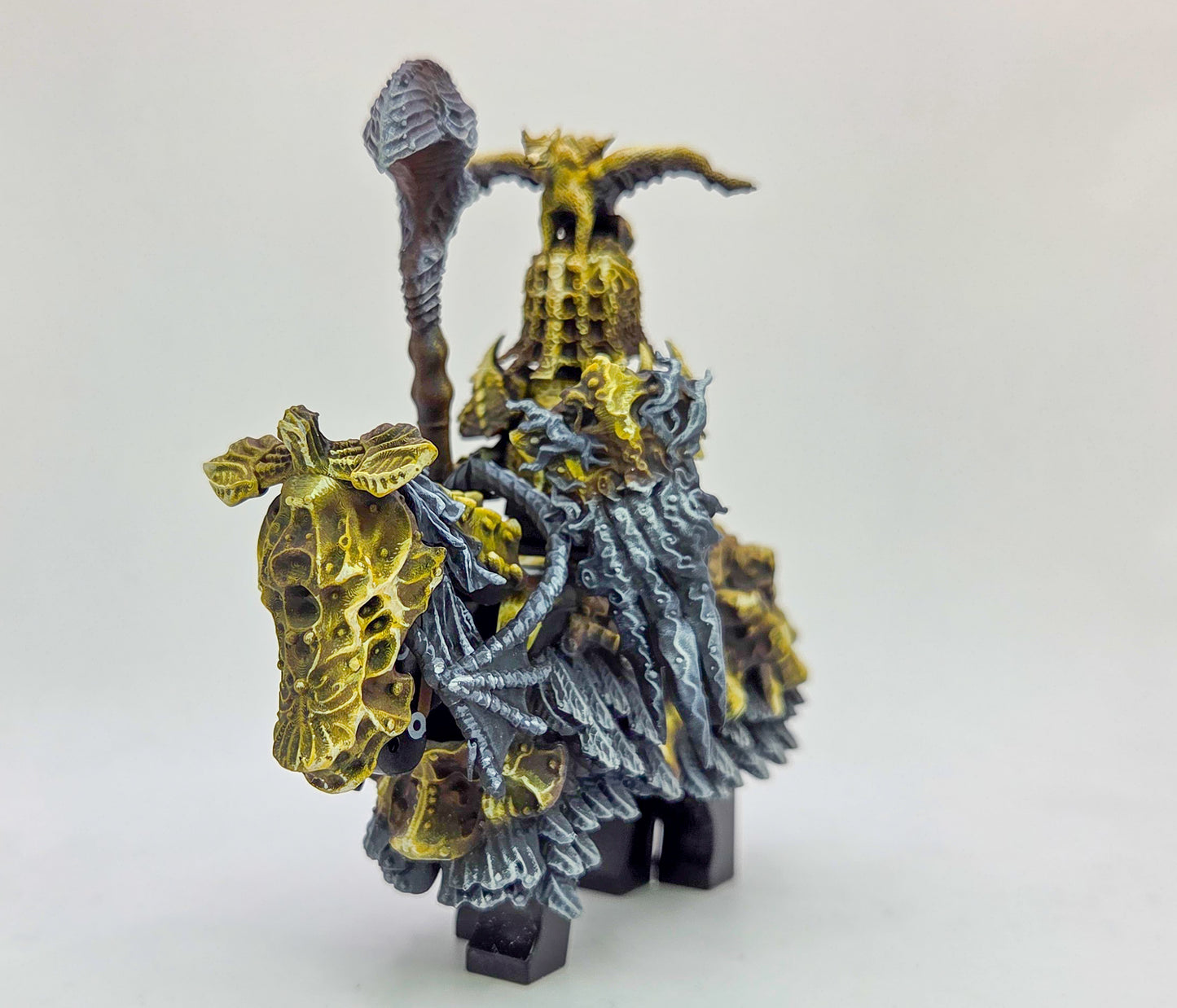 Custom 3D printed and painted tree lord defending a castle!