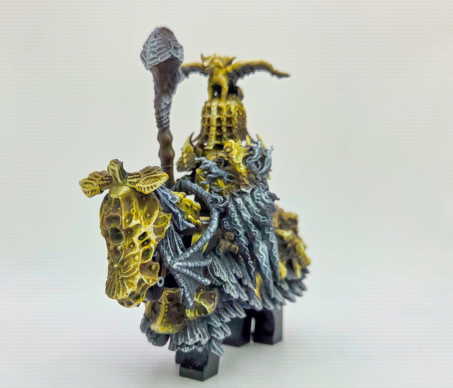 Custom 3D printed and painted tree lord defending a castle!