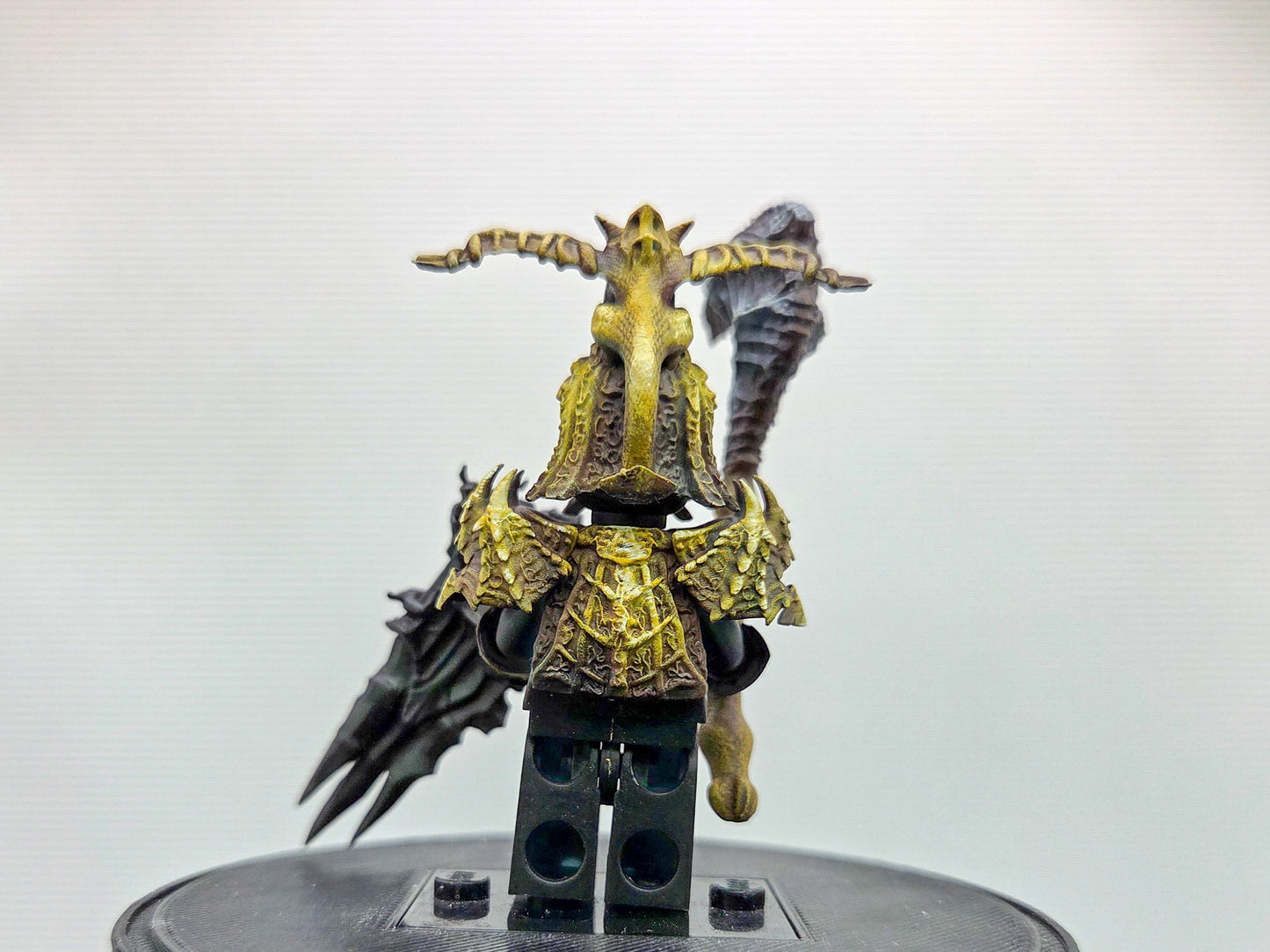 Custom 3D printed and painted tree lord defending a castle!