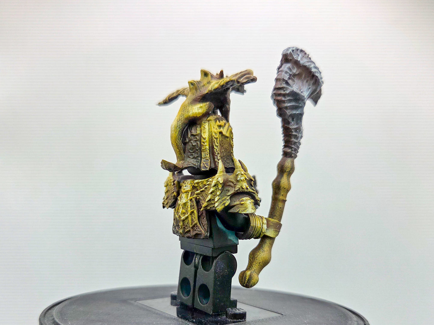 Custom 3D printed and painted tree lord defending a castle!