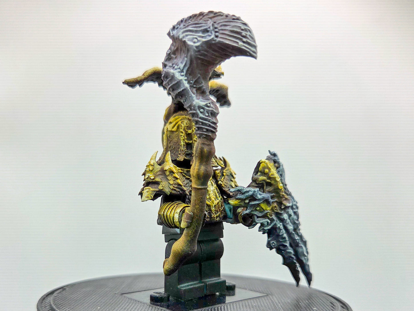 Custom 3D printed and painted tree lord defending a castle!