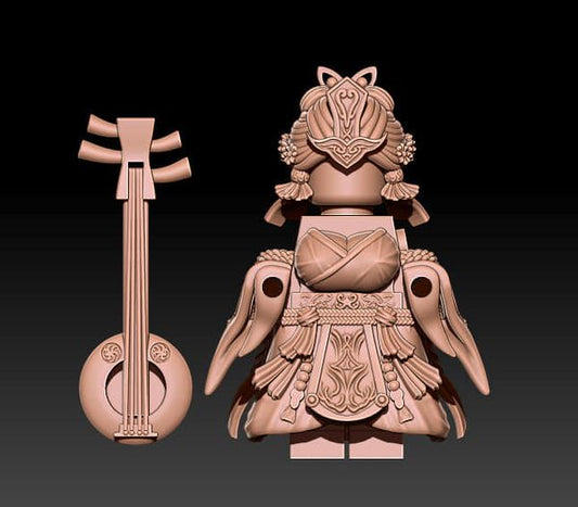 ***Pre order item!**** Chinese female with instrument!