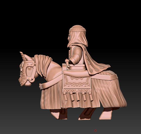 ***Pre order item!**** Knight on horse!