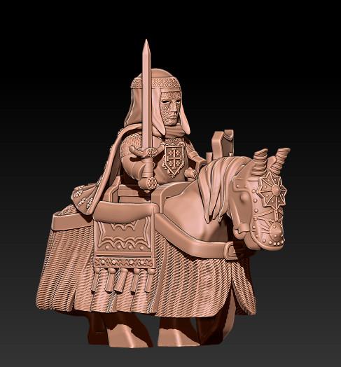 ***Pre order item!**** Knight on horse!