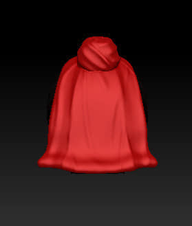 ***Pre order item!**** Hairpiece with red cloth