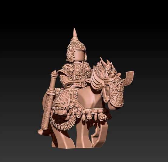 ***Pre order item!**** chinese warrior on horse 5