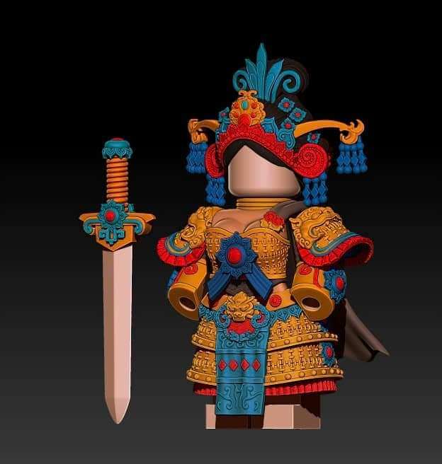 ***Pre order item!**** chinese female warrior