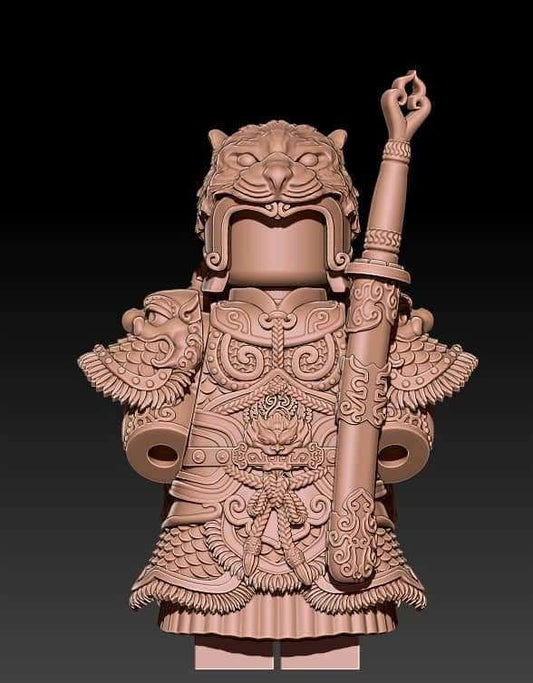 ***Pre order item!**** chinese warrior with lion helmet