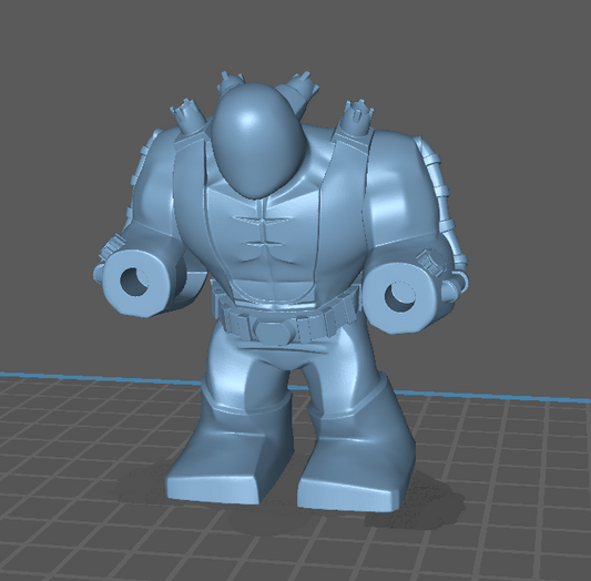 Building toy place villain buffed guy