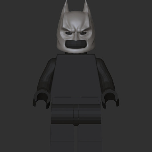 Building toy place hero angry mask