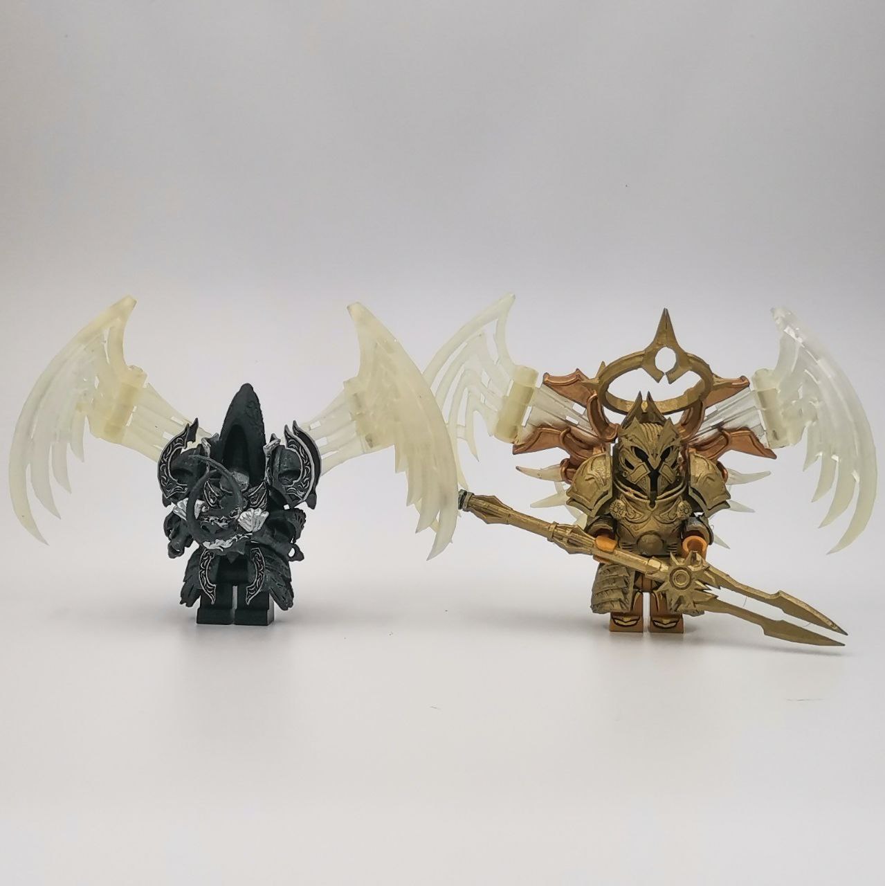 Reaven blocks custom 3D printed and painted dungean crawler devil warrior set!
