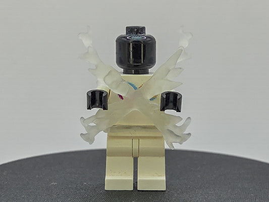 Custom 3D printed x damage effect