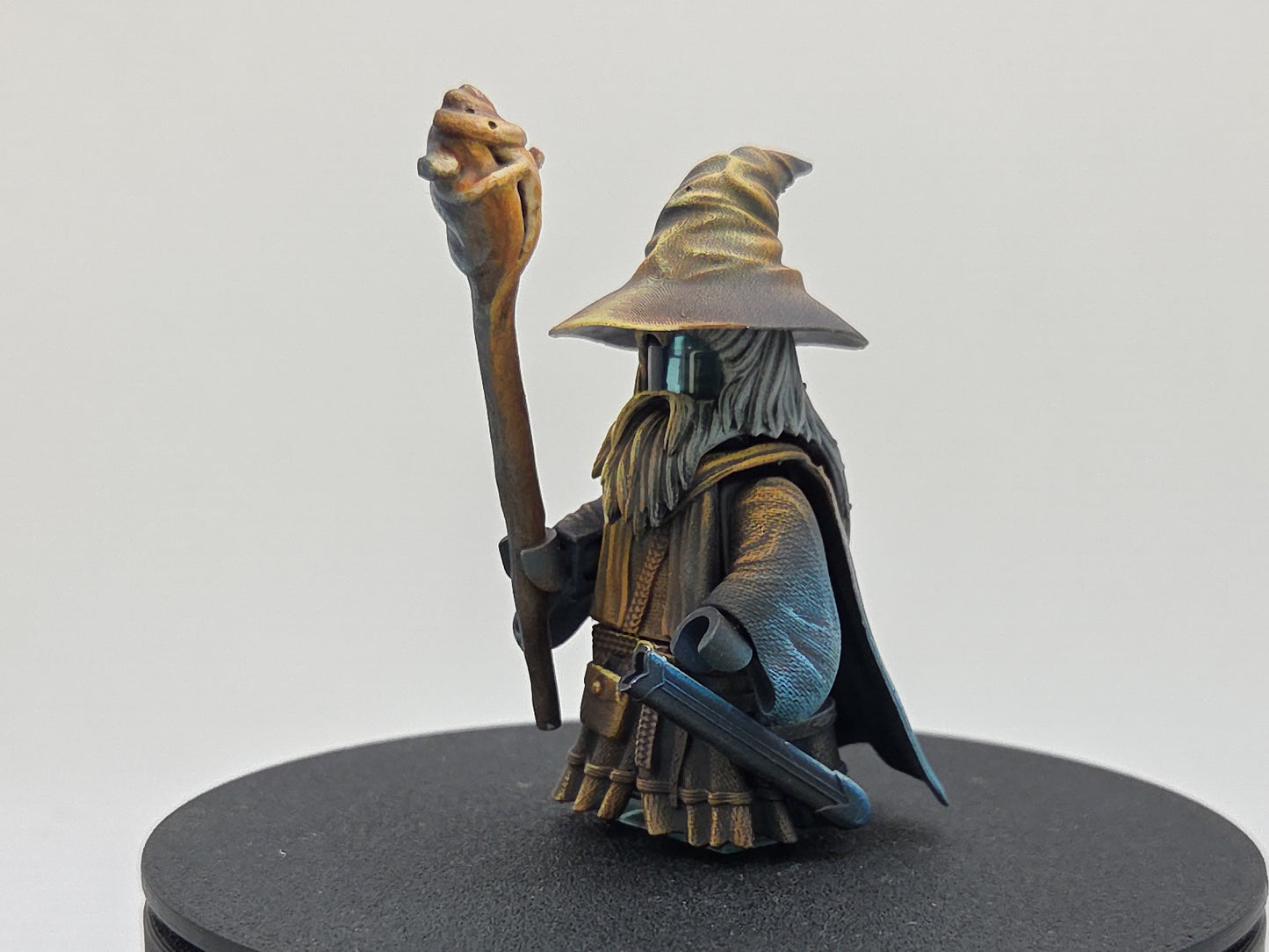 Custom 3D printed and painted