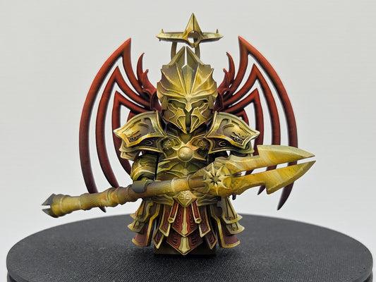 Custom 3D printed and painted
