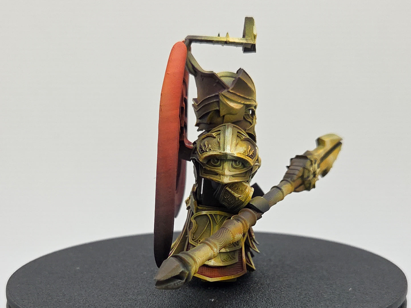 Custom 3D printed and painted