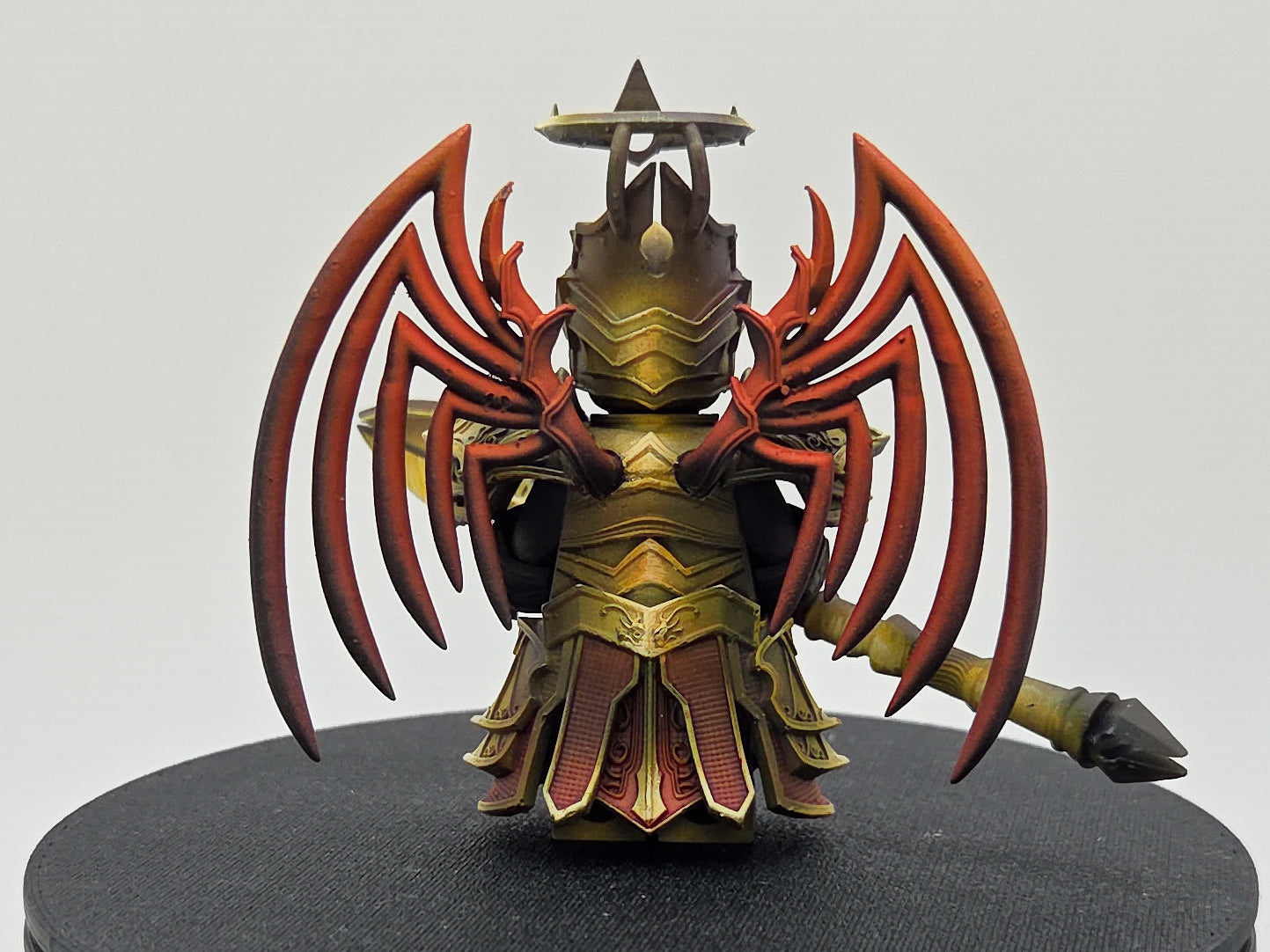 Custom 3D printed and painted