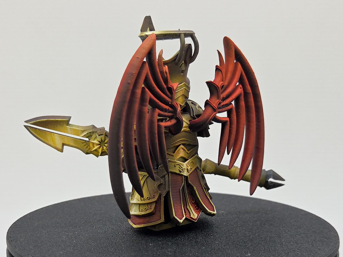Custom 3D printed and painted