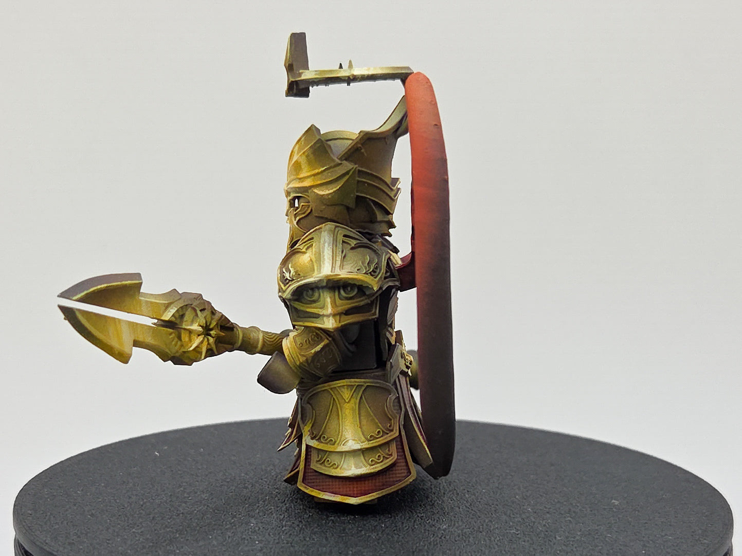 Custom 3D printed and painted