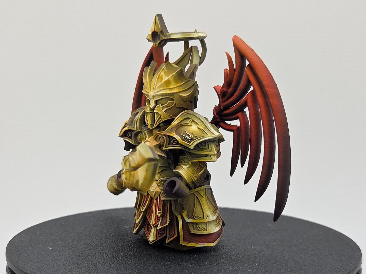 Custom 3D printed and painted