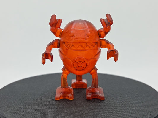 Building toy place hero in orange