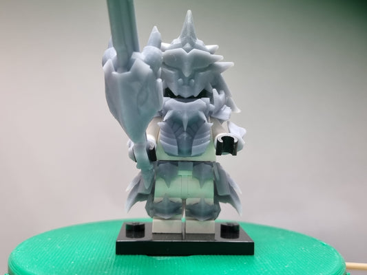 Lego compatible custom 3D printed rat armor!