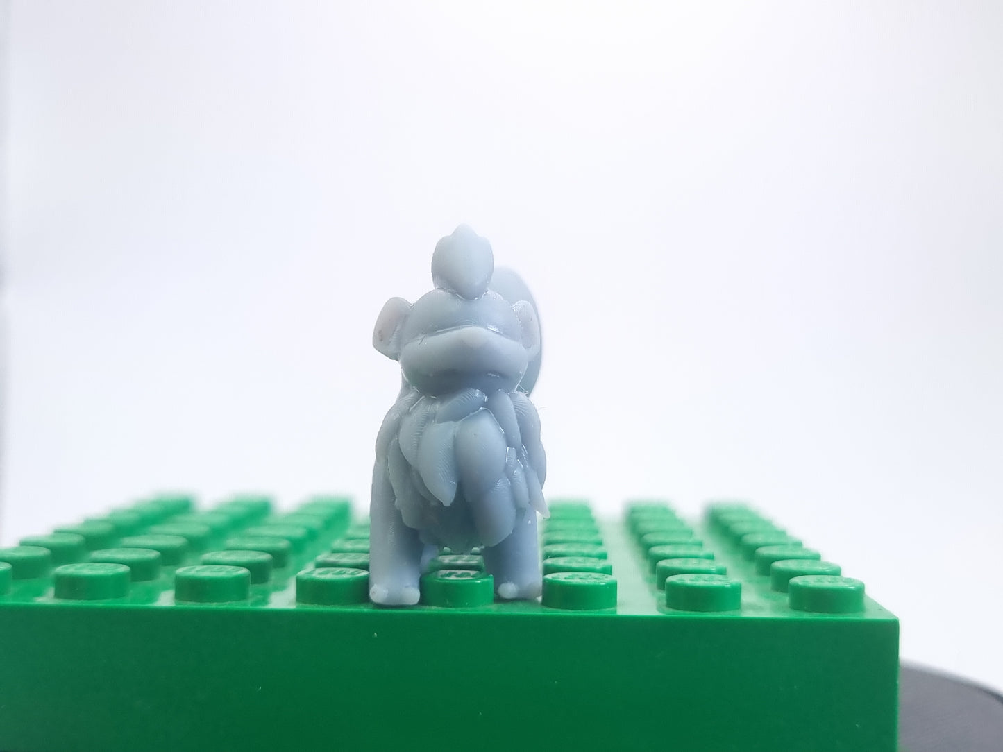 Lego compatible 3D printed custom fire like fox!