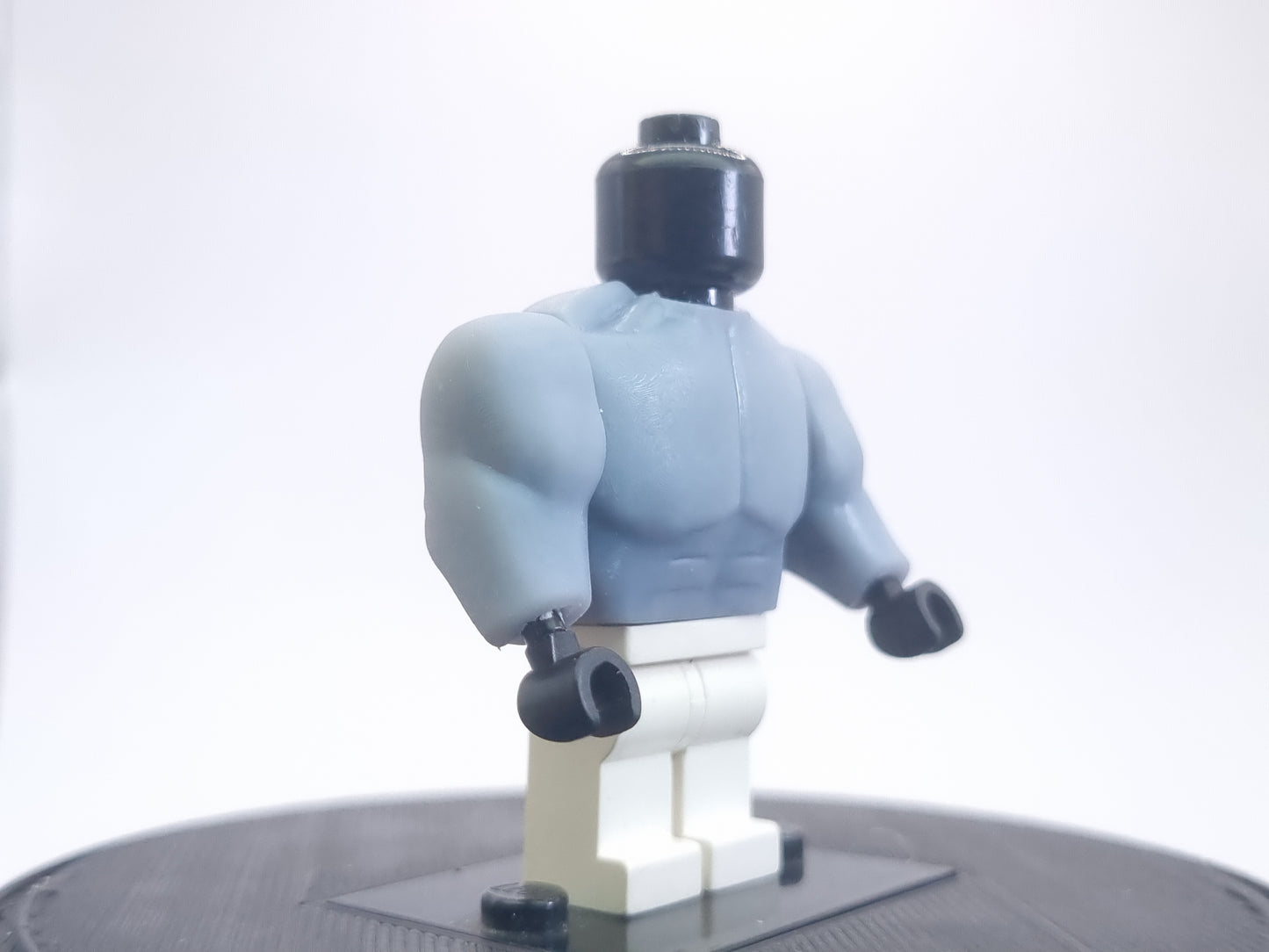 Lego compatible custom 3D printed buffed body!
