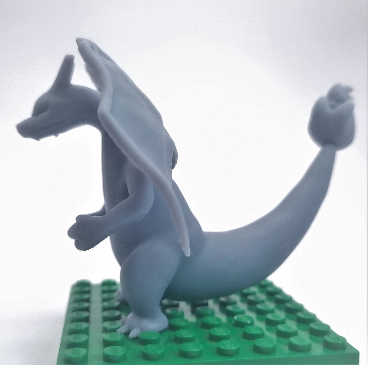 Lego compatible custom 3D printed fire dragon!