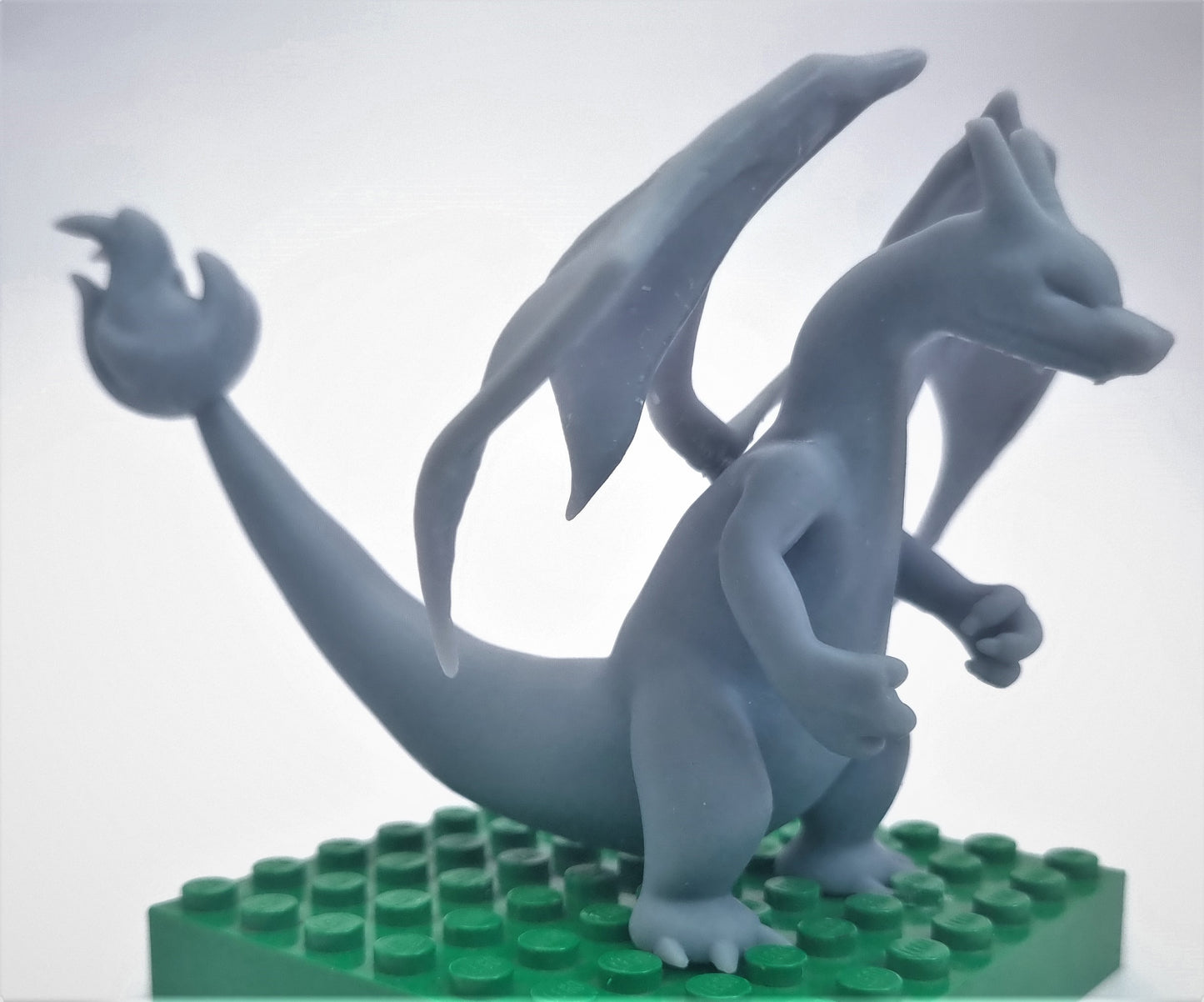 Lego compatible custom 3D printed fire dragon!