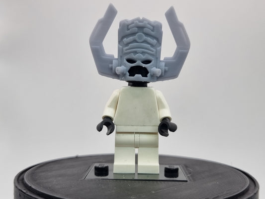 Lego compatible 3D printed guy with big hunger helmet!