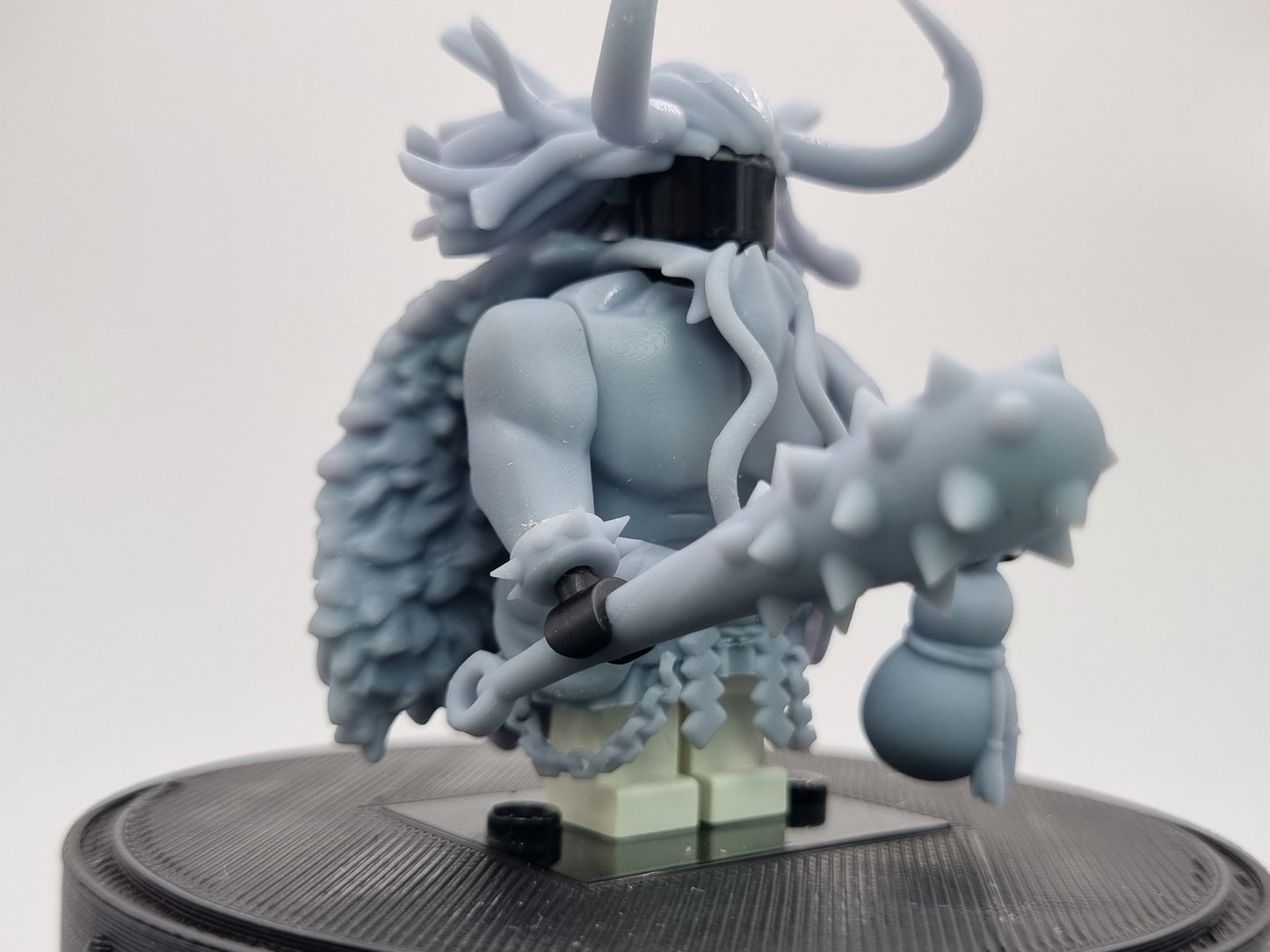 lego compatible 3D printed buffed bull!