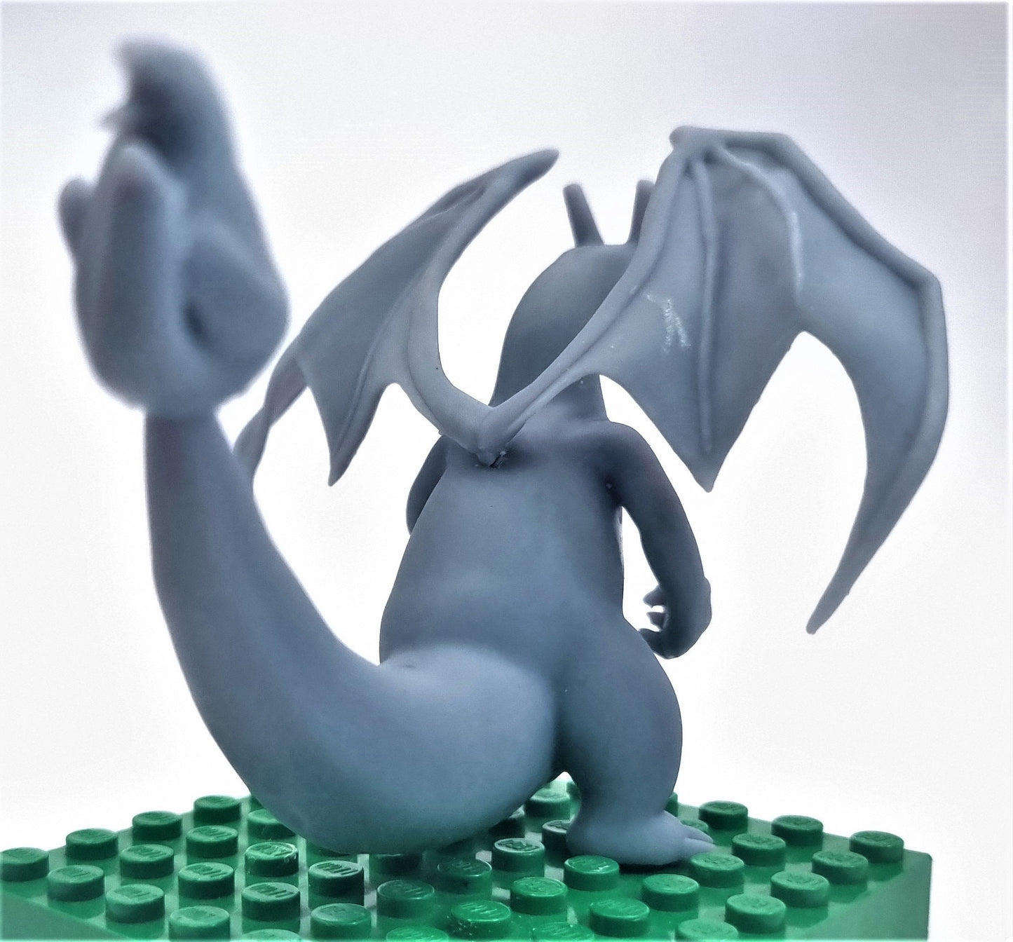 Building toy custom 3D printed fire dragon!