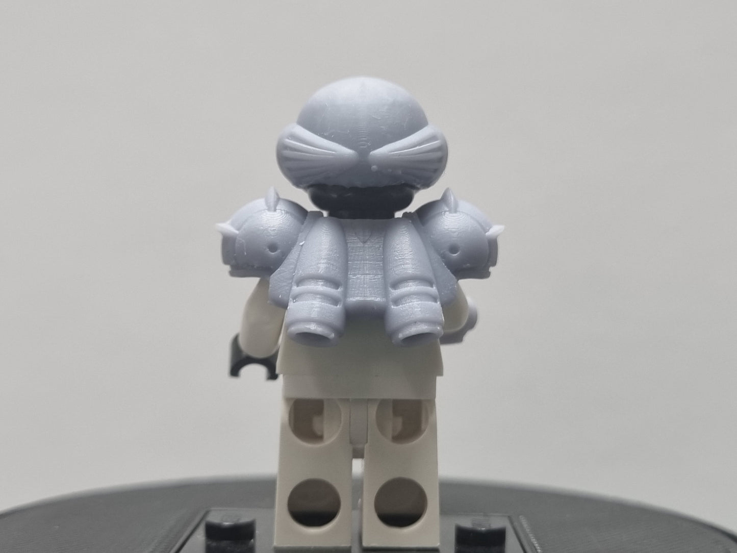 Building toy custom 3D printed alien power armor set