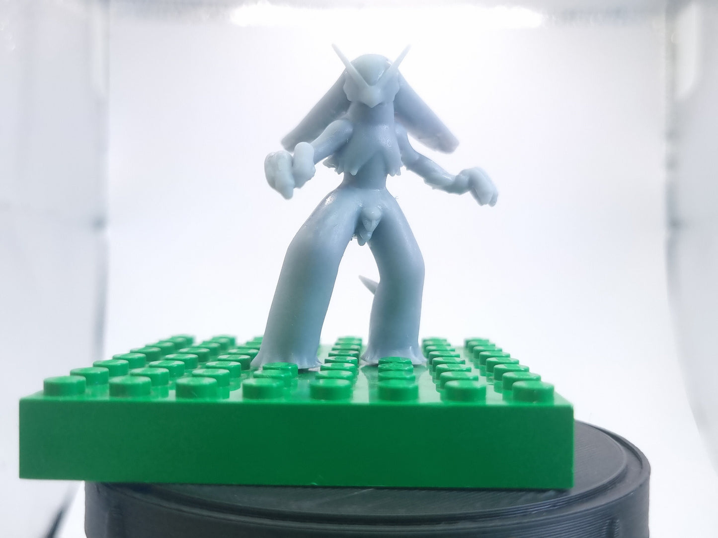 Building toy custom 3D printed fighter figure